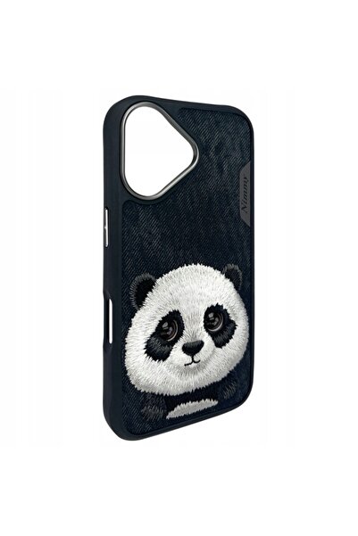 NO BRAND Husă NIMMY pentru iPhone 16 6.1 cu design panda, protecție elegantă,...