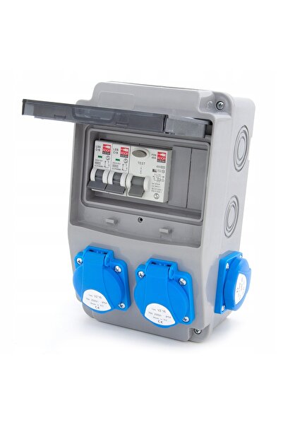 ELS Elektrotechnika ERBETKA TABLĂ DE DISTRIBUȚIE GRĂDINĂ 4x230V+ 2*C16 DIFERE...