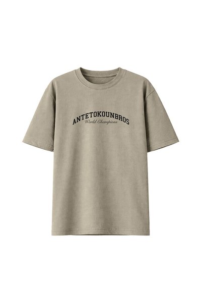 ANTETOKOUNBROS AB 3 RING TEE APUN362U27-110 Μπεζ