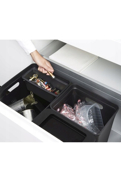 2824096 Sistem coșuri de gunoi cu compartimentare 2x 10L
