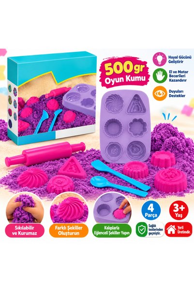 StepCo 03624 Kap Kek Kum Set 500 Gr Artstand