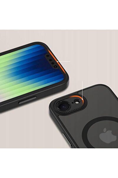 Tech-Protect Husă MagCam MagSafe pentru iPhone 16e Negru Mat