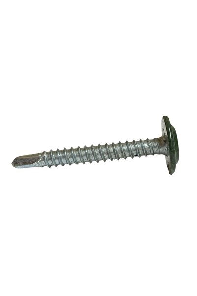 Etanco Șuruburi autofiletante 4,2x32 pentru tablă, cu șaibă, RAL6020 GM-B250 ...