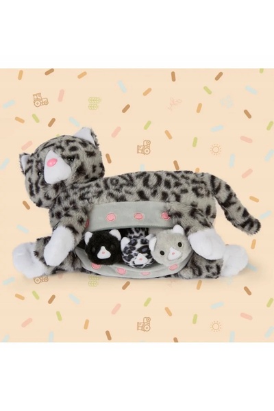 NO BRAND Mamă pisică cu micuții Mamanimals 2020602