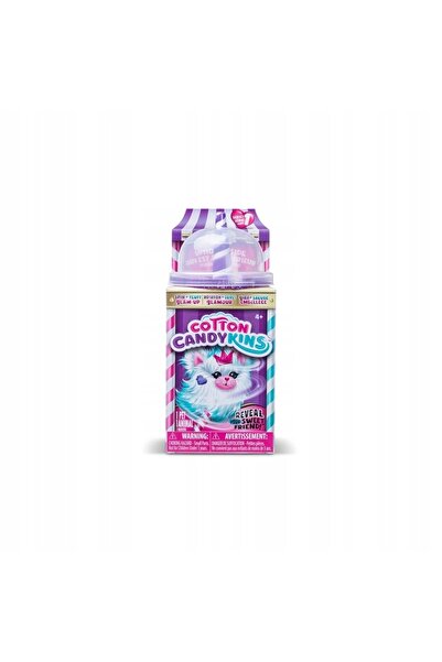 Basic Fun COTTON CANDYKINS Jucării de pluș de colecție, jucărie de pluș