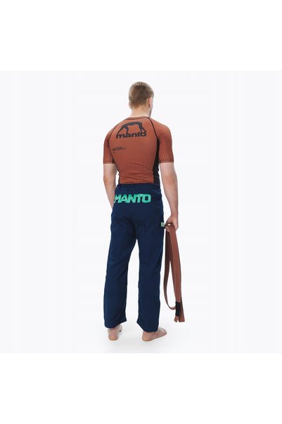 Mantovani MANTO Kimono Gi BJJ model RISE 2.0 albastru marin - mărime A2L