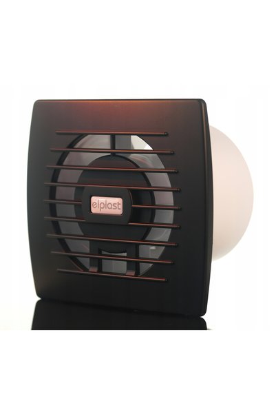 Elplast Ventilator standard fi100 negru mat EOL 100B O