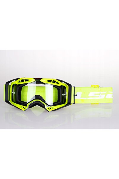 LS2 GOGLE ENDURO AURA GALBEN QUAD CROSS MOTOCICLETĂ SCUTER MARCĂ APROBATĂ