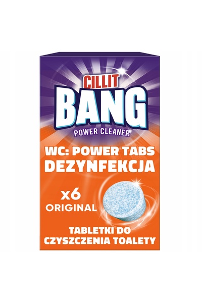 Cillit Bang Tablete de curățare WC WC Orgin și Pădure de Pin X24