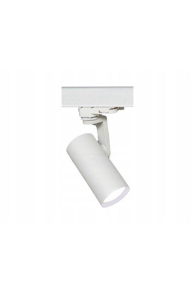 NO BRAND Reflector trifazat 1xGU10 alb pentru șină