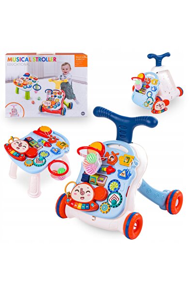 DK Jucărie educativă muzicală interactivă 2-în-1: masă de joacă și jucărie de...