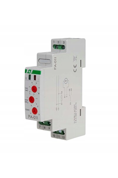 F&F DİZAYN Releu analogic cu intrare de curent, intrare 0÷20mA / 4÷20mA, 8A,