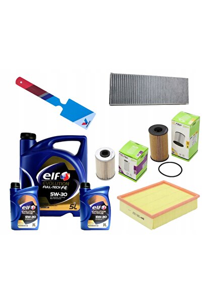 VALEO RENAULT ESPACE IV 2.0DCI KIT FILTRU ULEI ELF 5W30 FULL TECH 7L