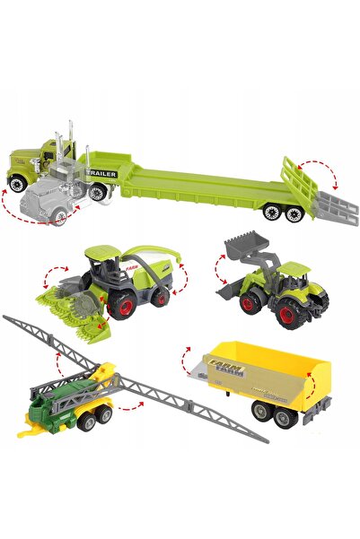 picollo mondi Utilaje agricole Tractoare Combină agricole Set fermier mare pe...
