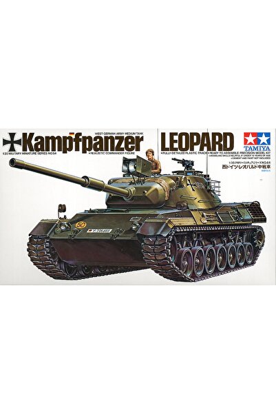 TAMIYA 1/35 Tanc de luptă Leopard german de vest 35064