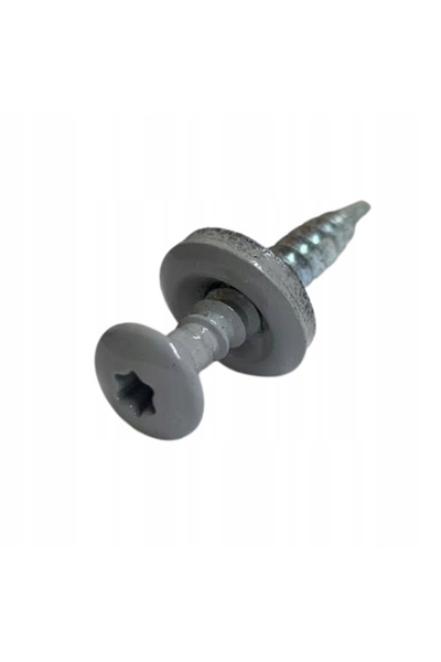 Etanco Șuruburi șurub agricol șurub pentru tablă 4,8x20 TORX RAL 7015 250 bucăți