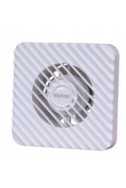 Elplast Ventilator de baie fi100 standard cu flanșă scurtă de 5,3cm! alb 100m3/h