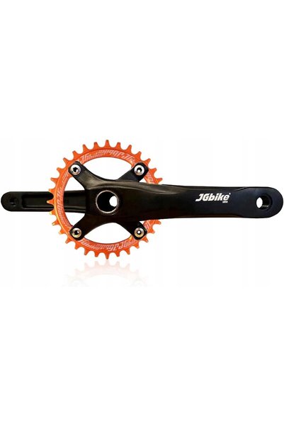 NO BRAND Foaie de angrenaj JGbike Elite rotundă ovală 104mm BCD 32T