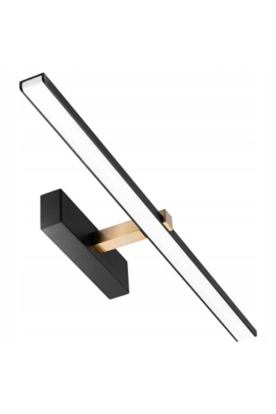 GoLED ILUMINATURĂ LED BAIE 12W PENTRU OGLINDĂ NEGRU/AUR METALIC IP44