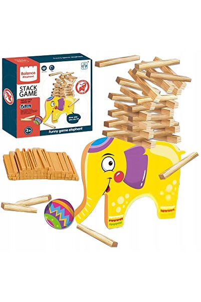 ChRLD Set de joc puzzle Turnul de Echilibru, Blocuri tip fagure, Jocul Maimuț...