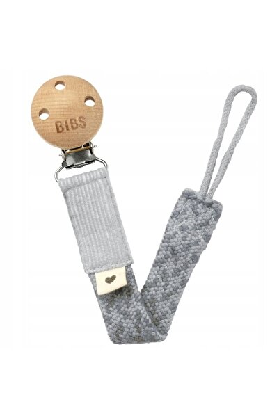 Bibs PACIFIER BRAID pandantiv suzetă Nor/Fier