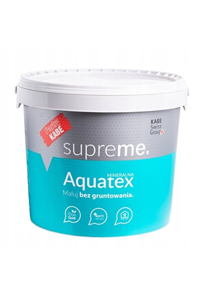kabertre Vopsea albă KABE AQUATEX pentru pereți și tavane 3L