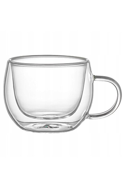 NO BRAND Pahare termice cu perete dublu pentru cafea și ceai, 80ml, 6 bucăți