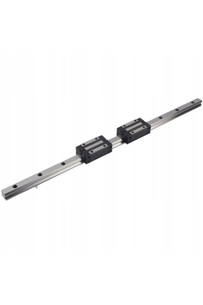 NO BRAND HGR20 Șină de ghidare liniară de 600mm de înaltă precizie cu 2 rulme...