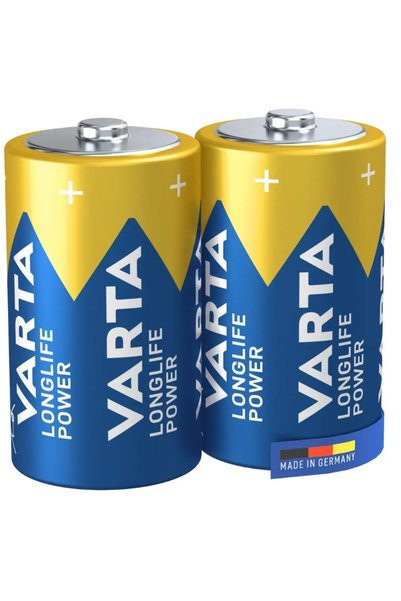 Varta Longlife Power Energy 2x Baterii Alcaline High LR20 D Blister