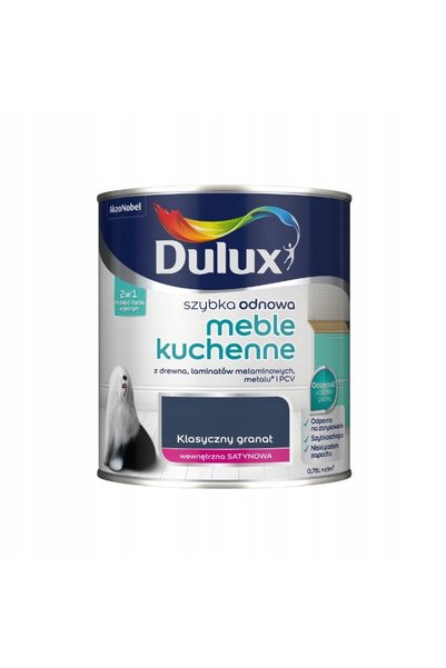 DULUX Renovare rapidă mobilier de bucătărie laminat PVC lemn clasic albastru ...