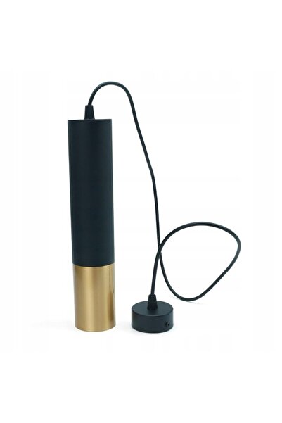 KB Spot suspendat GU10 SLIM 55mm NEGRU/AURIU pentru bucătărie