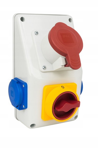 PAWBOL R-BOX KOMPAKT tablou de distribuție 1x16A/4P 2x250V L/R IP44