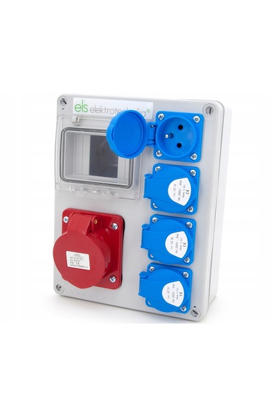 ELS Elektrotechnika DISTRIBUITOR DISTRIBUITOR CU 16/5 POZIȚII 4*230V TABLĂ EL...