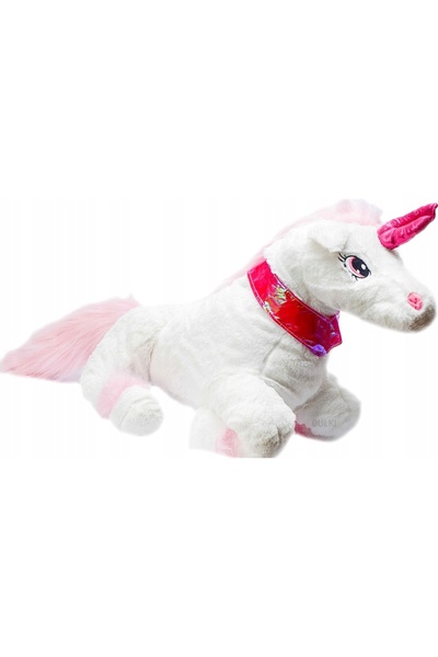 Norimpex Mascotă de pluș, jucărie de îmbrățișat, unicorn interactiv, foarte m...