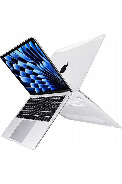 ALOGY Husă pentru Macbook Air 15 M2 2023 A2941, transparentă, rigidă.