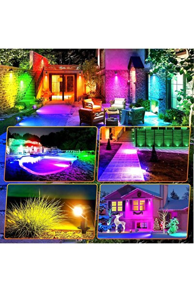NO BRAND ILUMINATURĂ DE GRĂDINĂ CONECTATĂ LA REȚEA, ILUMINARE PUTERNICĂ, IDEA...