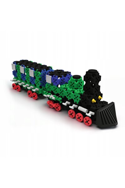 Trefl CONNECT BLOCKS Blocuri de construcție 2 în 1 Tren/Camion de trafic Figu...
