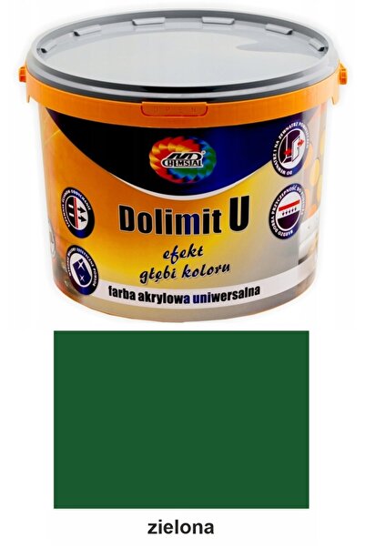 Chemstal DOLIMIT U Vopsea Universală pentru Exterior și Interior, Verde, 5L
