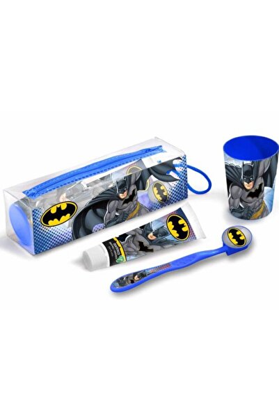 Lorenay Batman Dental Set Toothpaste + Toothbrush + Cup