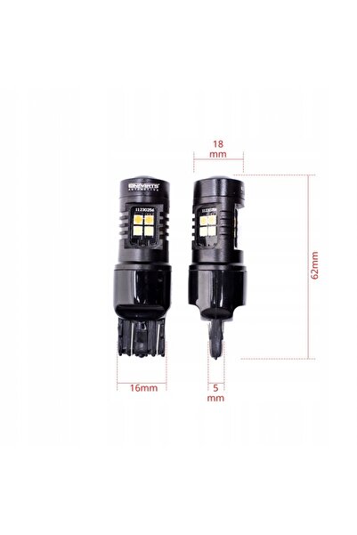 EinParts Automotive Becuri LED EINPARTS P21/5W 1157 Bicolor pentru mașini, cu...