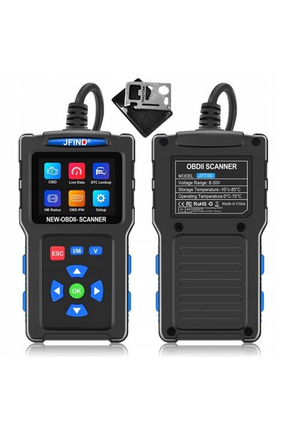 NO BRAND Tester de diagnosticare OBD2, Scanner de erori, Verificare motor, Li...