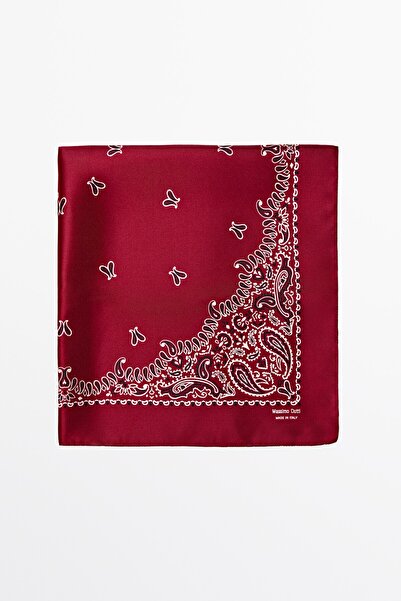 Massimo Dutti Paisley desenli fular