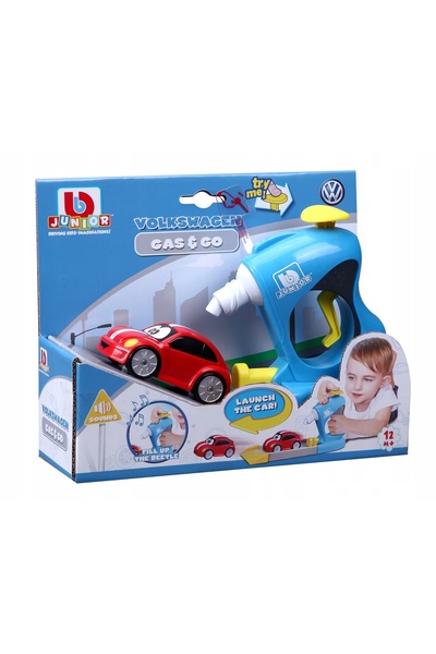 BBURAGO Scarașelă VW junior cu lansator și sunete