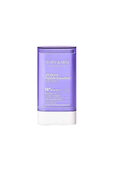 Mary & May Vegan Peptide Bakuchiol Güneş Koruyucu Stick SPF50+ Normal Ciltler...