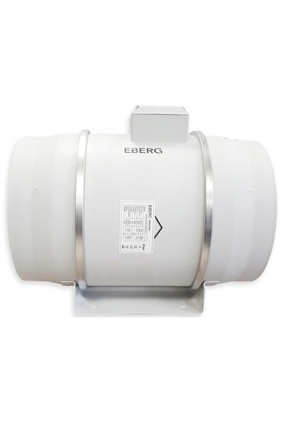 Eberg EMAX 250 ventilator de tubulatură în linie, 2 poli, 1405 m³/h, pentru e...