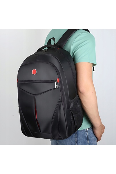 NO BRAND Rucsac universal urban negru, multifuncțional, 46x30x18 cm