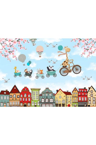 VIODESIGN Fototapet Copii, autoadeziv, Dragut , multicolor, 80x120 cm CO576