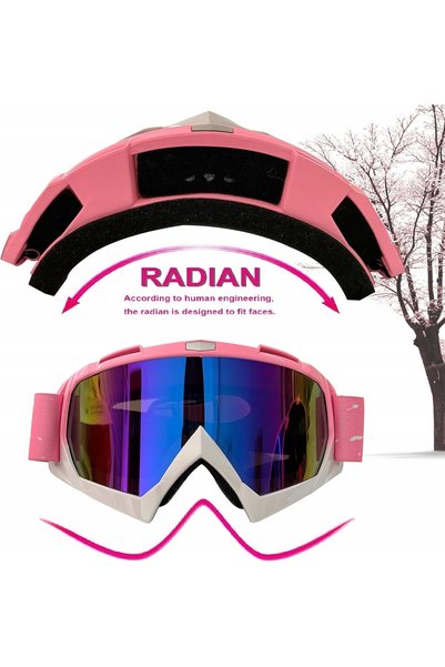 NO BRAND Ochelari de zăpadă moderni, cu spațiu pentru ochelari personali, cu ...