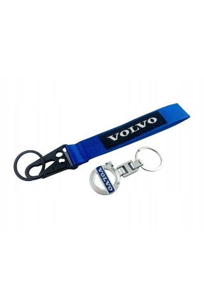 Volvo SET BRELOC METALIC + ȘNUR ALBASTRU