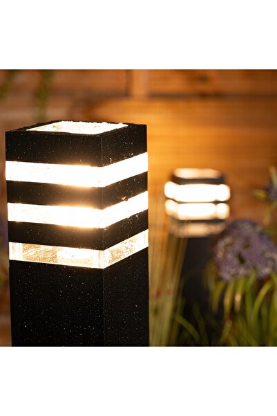 Lumiled Lampă de grădină pe stâlp, de exterior, cu soclu E27 LED, TAXUS 2 60cm